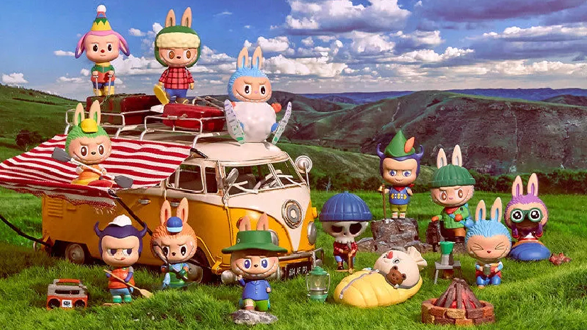 Labubu Camping