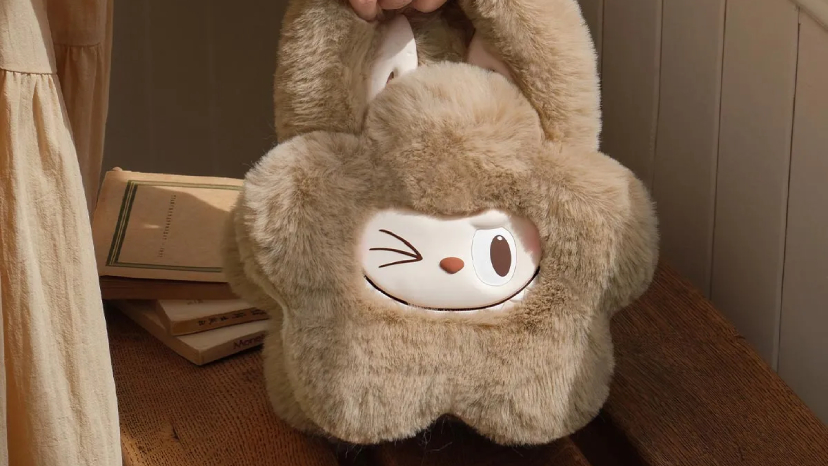 Labubu Classic  Plush Flower Bag