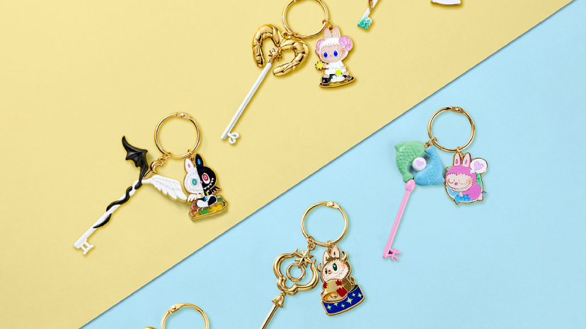 Labubu Constellation Series Key Pendant