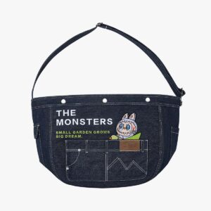 Labubu Denim Messenger Bag