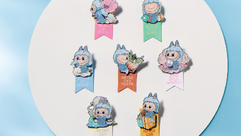 Labubu HIDE AND SEEK IN SINGAPORE Series Badge