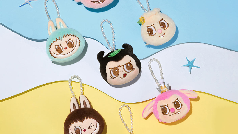 Labubu Party  Reversible Plush