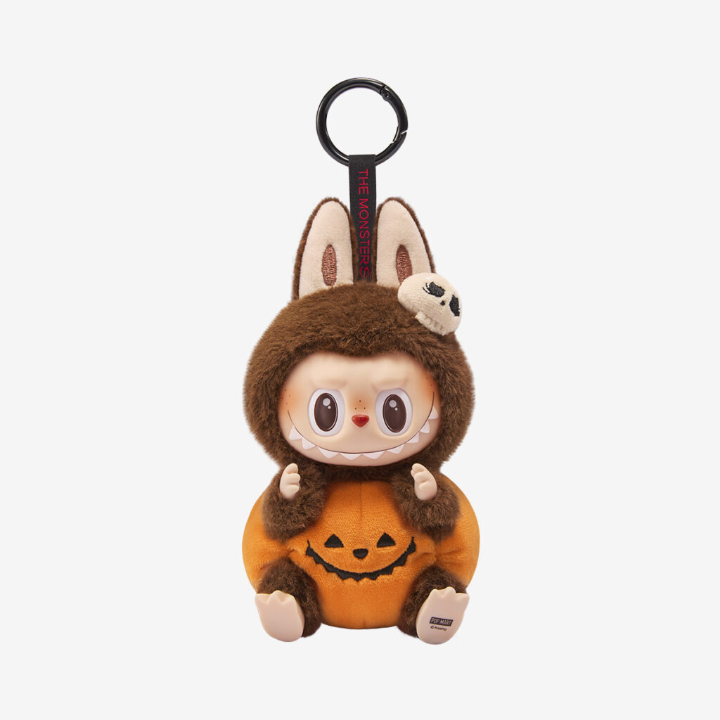 Labubu Sitting Pumpkin Plush Pendant